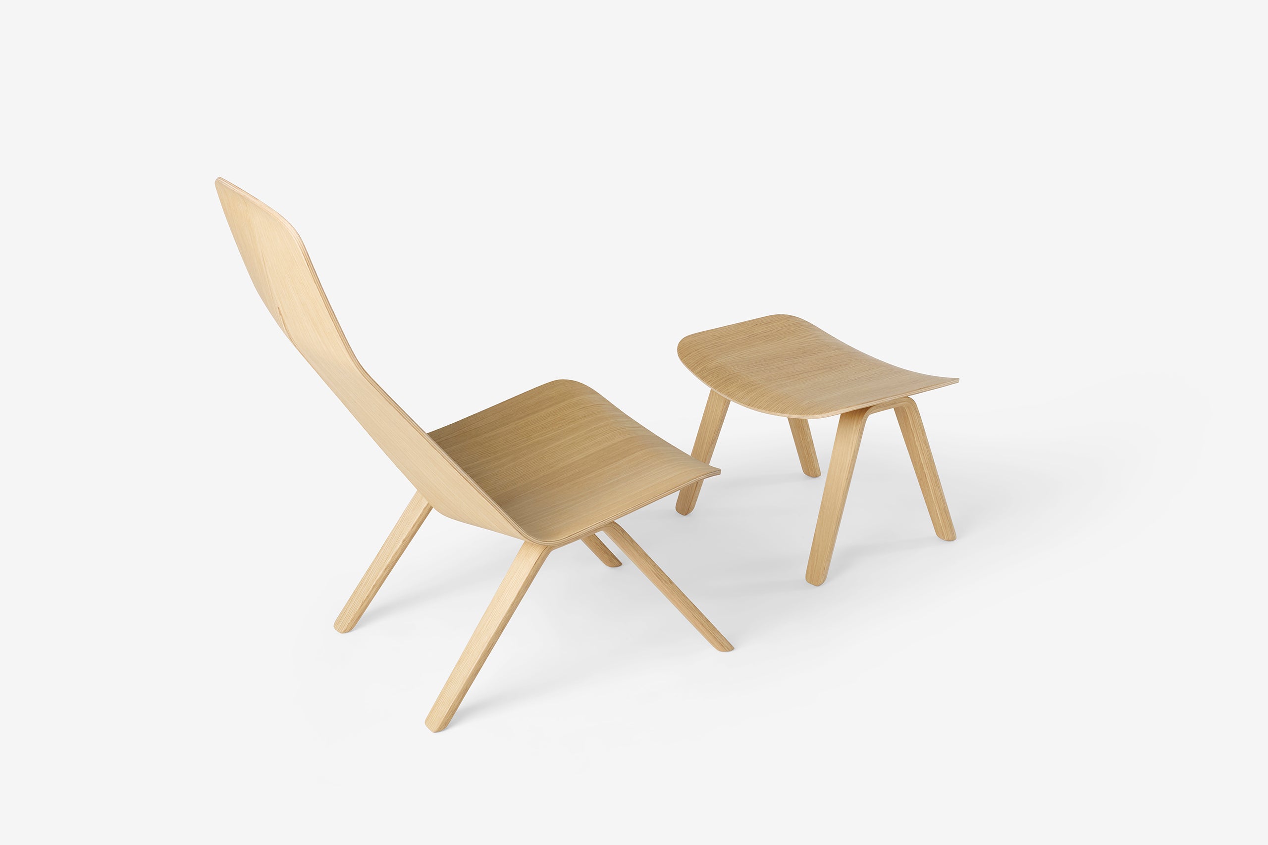 Join Footstool - Wooden Leg