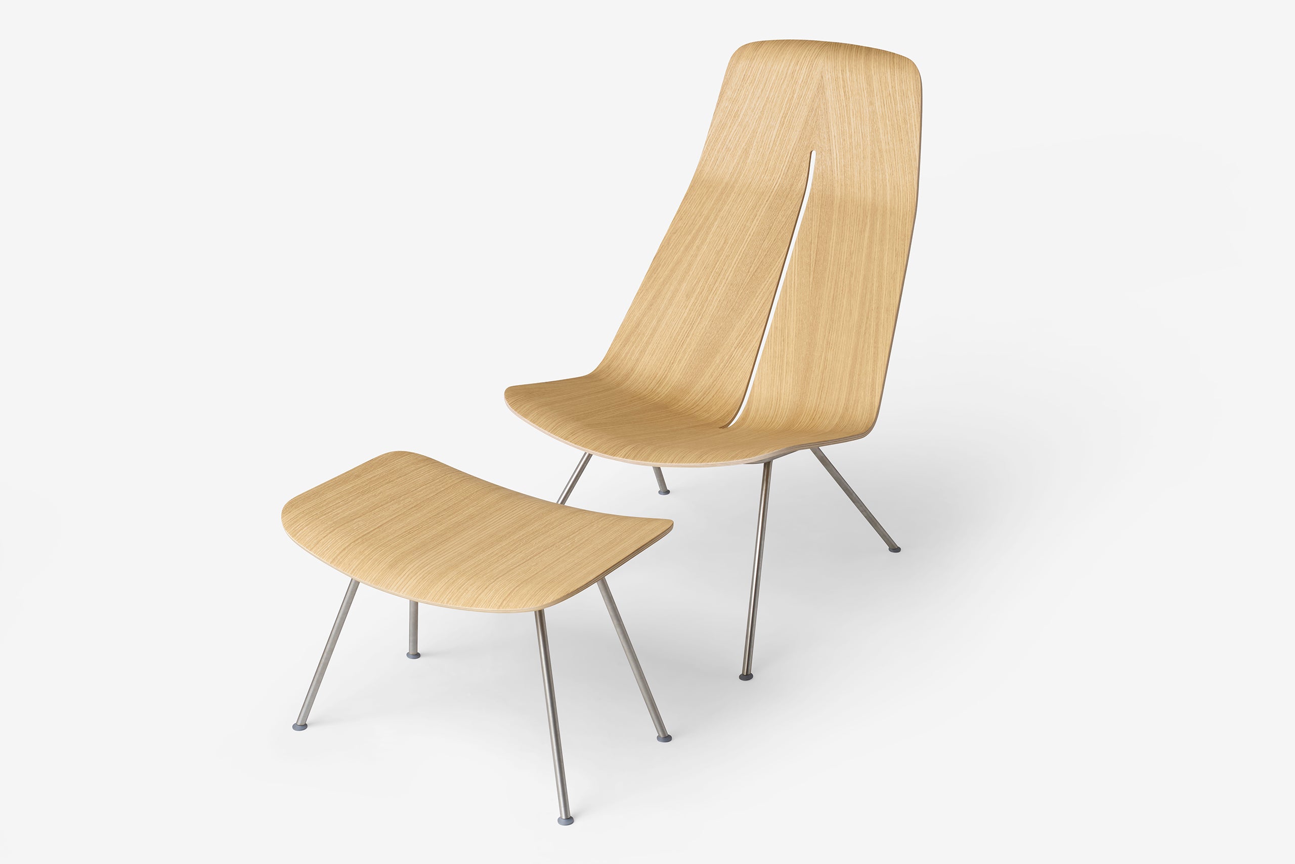 Join Footstool - Metal Leg
